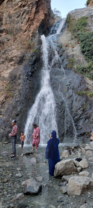 Ourika Valley Waterfalls first level